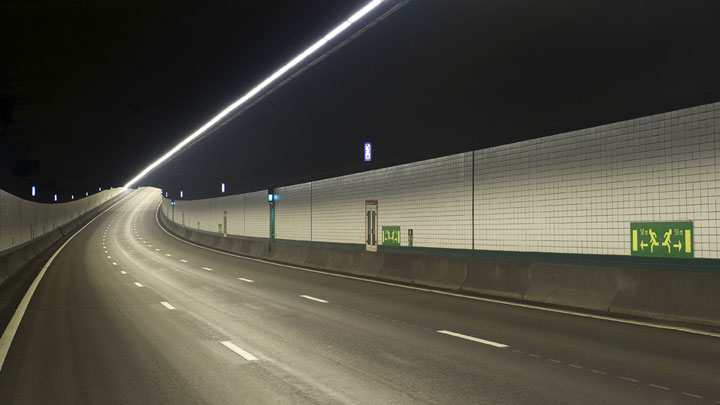 Tunel Zeeburger v Amsterdamu