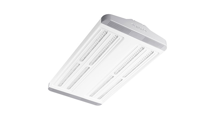 GreenUp Highbay od společnosti Philips Lighting: energeticky účinné LED osvětlení s vysokými stropy pro průmyslové prostory s vysokými stropy
