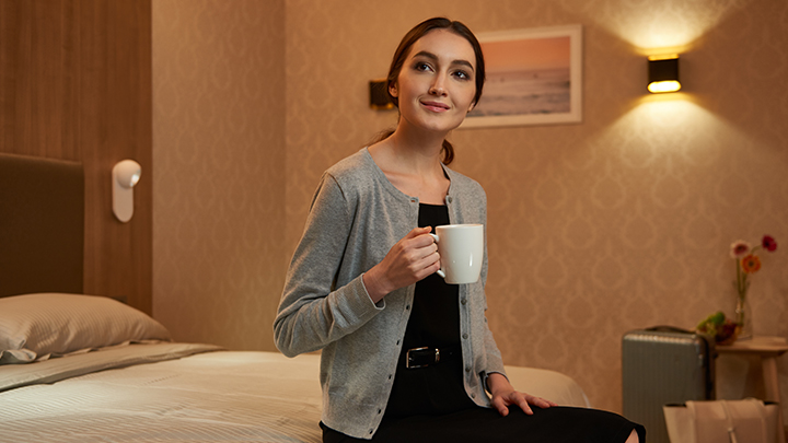 Hotelové osvětlení: systém RoomFlex od společnosti Philips Lighting dokáže přizpůsobit osvětlení kartám hosta a pokojské